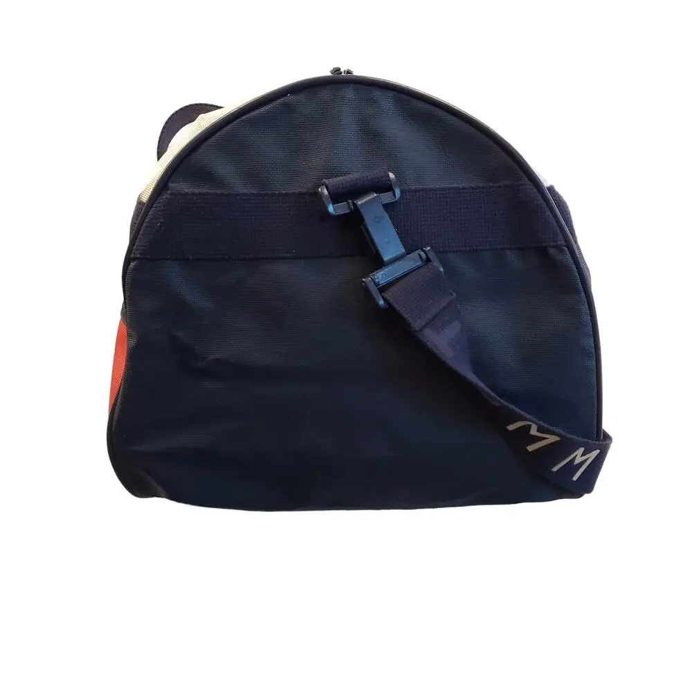 Tommy Hilfiger Color Block Spell Out Logo Flag Duffle Gym Bag Large Vintage 90s